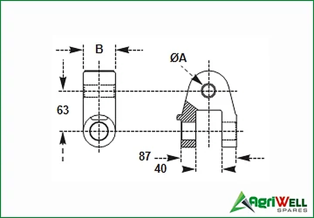 END FOR ARTICULATED YOKE