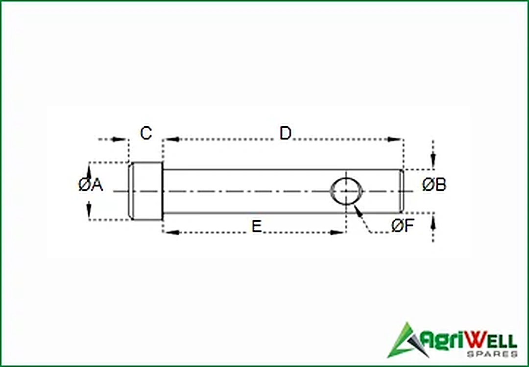 WELD ON LINK PINS
