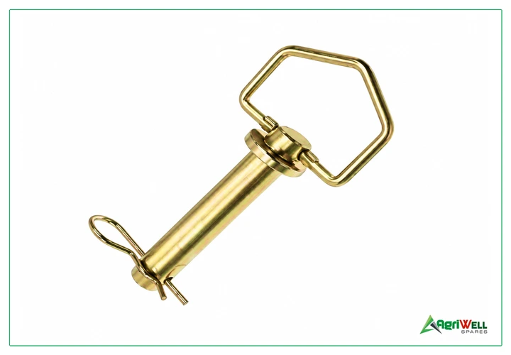 FOLDOVER HANDLE HITCH PINS WITH CLIP