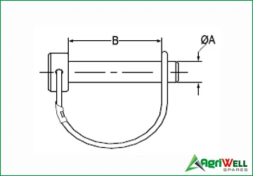 locking pins, pto pins, pto accessories.