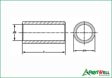 top link reducer bushings