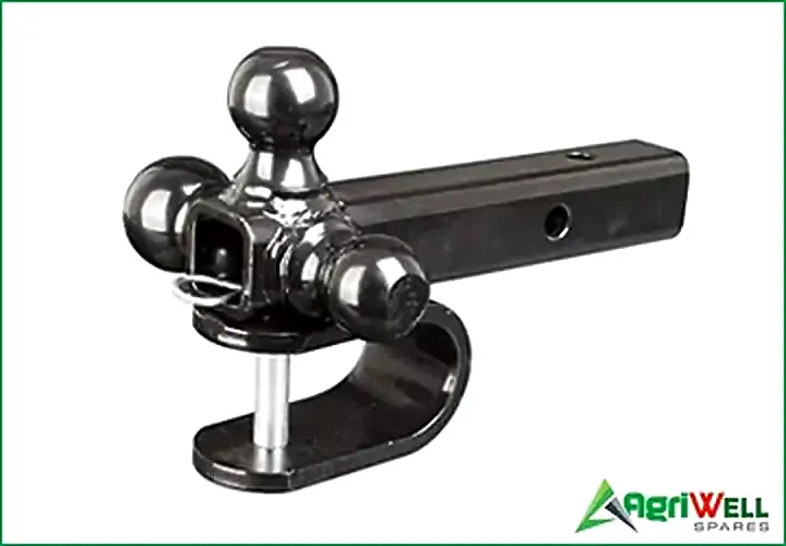 TRI-BALL WITH CLEVIS, CHROME PLATED BALLS