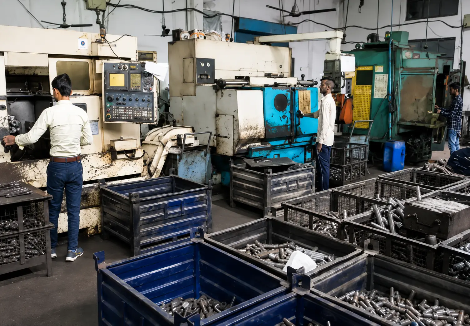 CNC machining at AgriWell Spares