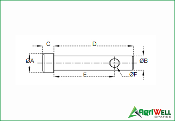 WELD ON LINK PINS