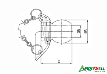 GUIDE CONE BALL (16MnCr5) HARDENED (BLACK LINE)