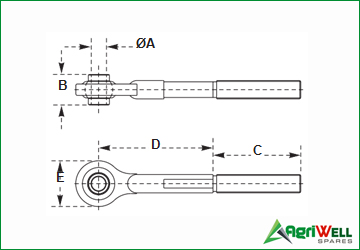 TOP LINK ENDS-FORD